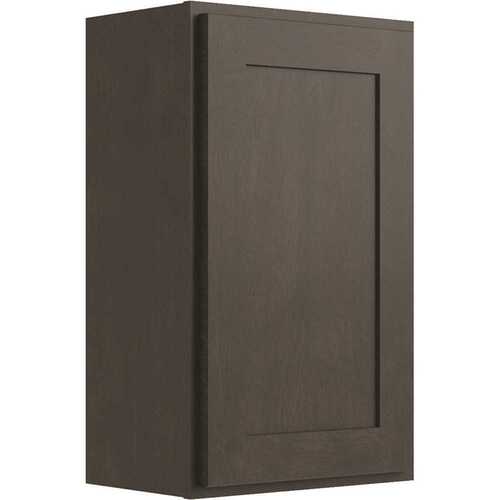 Cabinetry Luxor Smoky Grey Wall Cabinet 21w X 18h