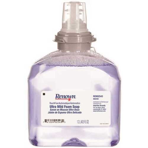 ULTRA-MILD FOAM HAND SOAP, TOUCH-FREE, 1,200ML Purple