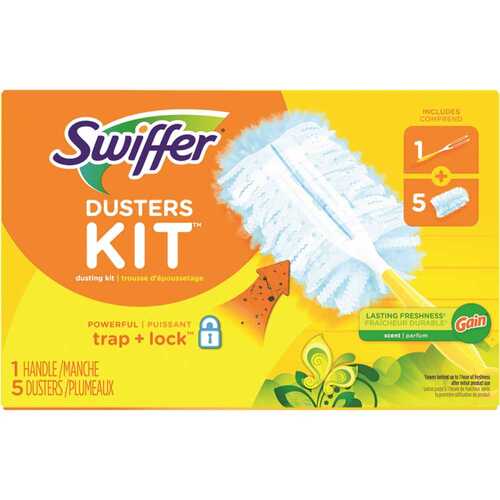Dusters Kit Gain Scent 1-Handle 5 Dusters