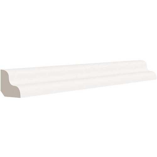 CNC CABINETRY L10-ICM Cabinetry Luxor White Inside Corner Molding 0.75w X 96h