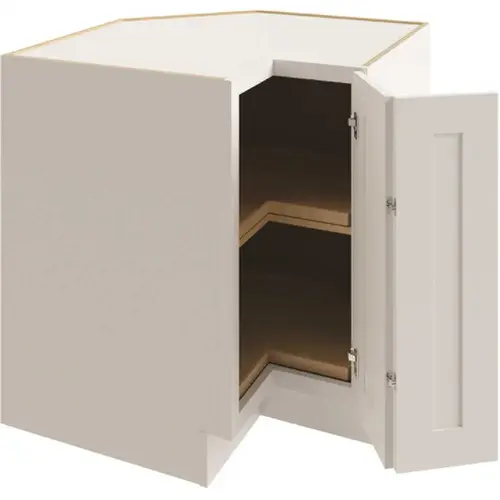 Cabinetry Lazy Susan Corner Base Cabinet R, Luxor White