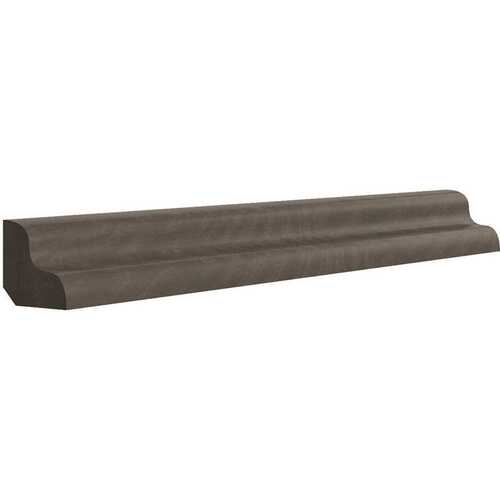 Cabinetry Luxor Smoky Grey Inside Corner Molding 0.75w X 96h