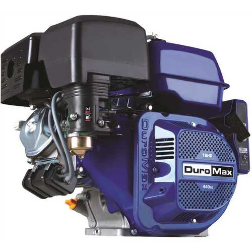 DUROMAX XP18HPE 440cc 1 in. Gasoline Multi-Purpose Horizontal Key Shaft Recoil/Electric Start Portable Engine 50-State