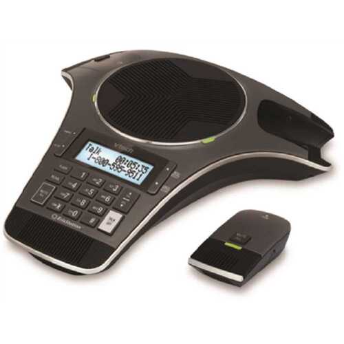 Conference Phone with 2-Wireless Mics