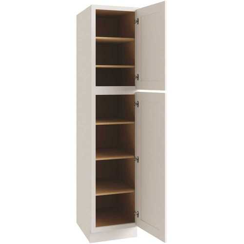 Cabinetry Luxor White Utility Cabinet 18w X 96h