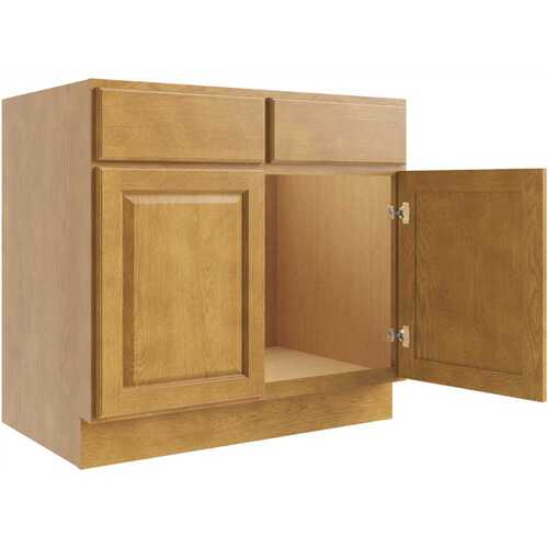 Cabinetry Country Oak Sink Base Cabinet 39w X 34.5h