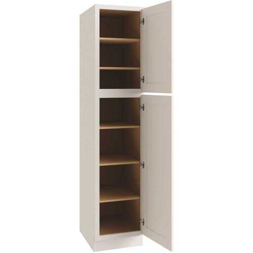 Cabinetry Luxor White Utility Cabinet 18w X 90h