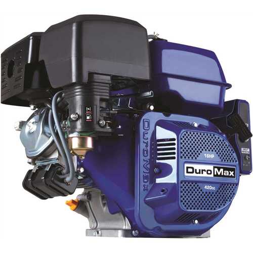 DUROMAX XP16HPE 420cc 1 in. Gasoline Multi-Purpose Horizontal Key Shaft Recoil/Electric Start Portable Engine 50-State