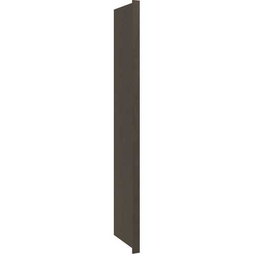 Cabinetry Luxor Smoky Grey Refrigerator End Panel 24w X 96h