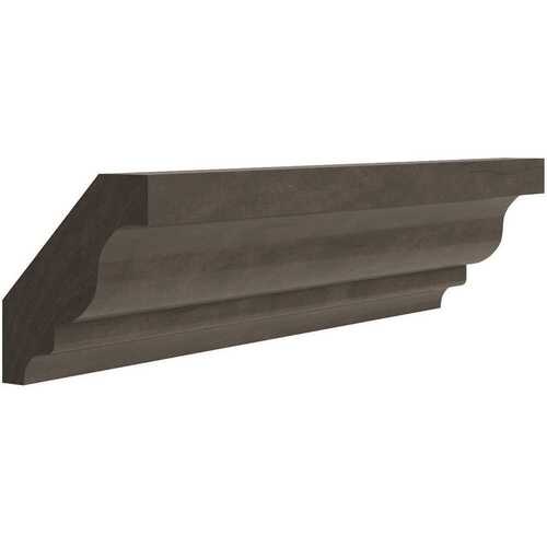 Cabinetry Luxor Smoky Grey Crown Molding 2w X 96h