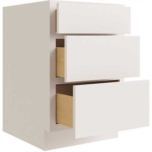 Cabinetry Luxor White Drawer Base Cabinet 12w X 34.5h