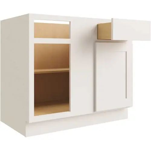 Cabinetry 36/39 Blind Base Cabinet R, Luxor White