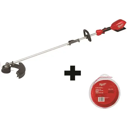 Milwaukee 2825-20ST-49-16-2713 M18 FUEL 18V Lithium-Ion Cordless Brushless QUIK-LOK String Grass Trimmer with 0.095 in. x 250 ft. Trimmer Line