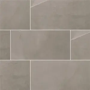 MSI Madison Celeste 12 in. x 24 in. Polished Porcelain Stone Look Floor and Wall Tile (16 sq. ft./Case)