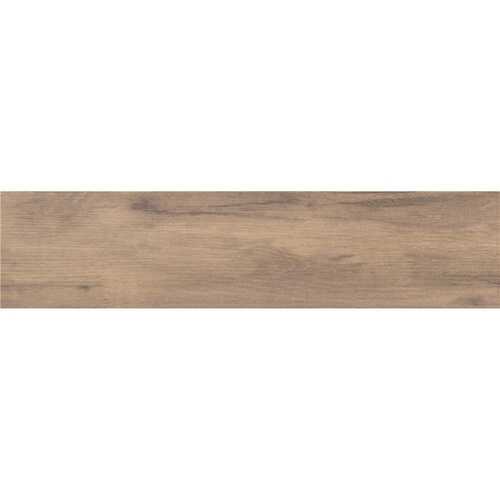 Botanica Cashew 6 in. x 24 in. Matte Porcelain Floor and Wall Tile (10 sq. ft. / case)