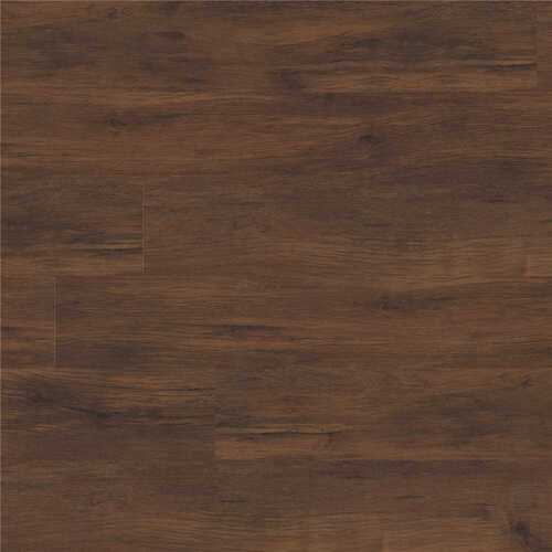 A&A Surfaces HD-LVR6520-0017 Antique Mahogany 20 MIL x 7.1 in. W x 48 in. L Click Lock Waterproof Luxury Vinyl Plank Flooring (19 sq. ft./case)