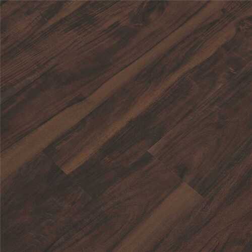 Aged Walnut 12 MIL x 6 in. W x 48 in. L Adhesive Water Resistant Luxury Vinyl Plank Flooring (36 sq. ft./case)