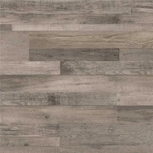 Woodland Ashen Estate 12 MIL x 7 in. W x 48 in. L Click Lock Waterproof Lux Vinyl Plank Flooring (23.77 sq. ft. / case) - pack of 10