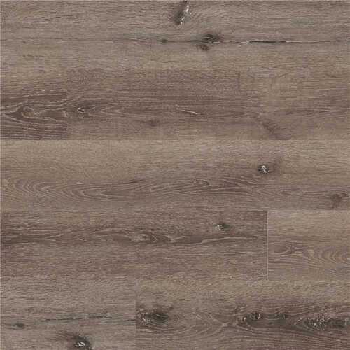 A&A Surfaces HD-LVR5012-0009 Woodland Centennial Ash 12 MIL x 7 in.W x 48 in.L Click Lock Waterproof Lux Vinyl Plank Flooring (23.8 sq. ft. / case)
