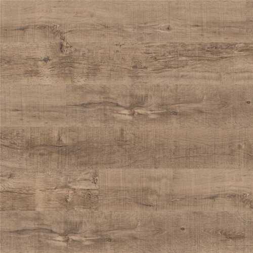 Woodland Rustic Pecan 12 MIL x 7 in. W x 48 in. L Click Lock Waterproof Lux Vinyl Plank Flooring (23.8 sq. ft. / case) - pack of 10