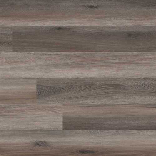 A&A Surfaces LVG2012-0038P Woodlett Smokey Maple Glue Down Water Resistant LVP Flooring