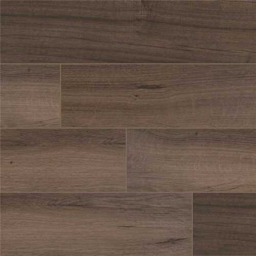 Arbor Smoke 10 MIL x 6 in. W x 36 in. L Click Lock Waterproof Luxury Vinyl Plank Flooring (15 sq. ft./case) - pack of 10