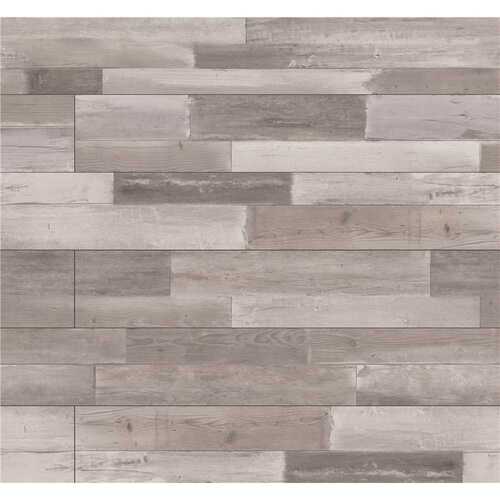 A&A Surfaces HD-LVR6520-0036 Herritage Hoffman Gray 20 MIL x 7.1 in. W x 48 in. L Click Lock Waterproof Luxury Vinyl Plank Flooring (19 sqft/case)