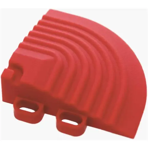 Swisstrax A504.060.300-2 2.5 in. x 2.5 in. Racing Red Corner Edging for 15.75 in. Modular Tile Flooring