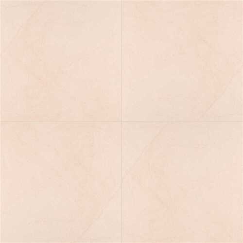 Skye Blonde 24 in. x 24 in. Matte Porcelain Stone Look Floor and Wall Tile (16 sq. ft./Case) - pack of 4