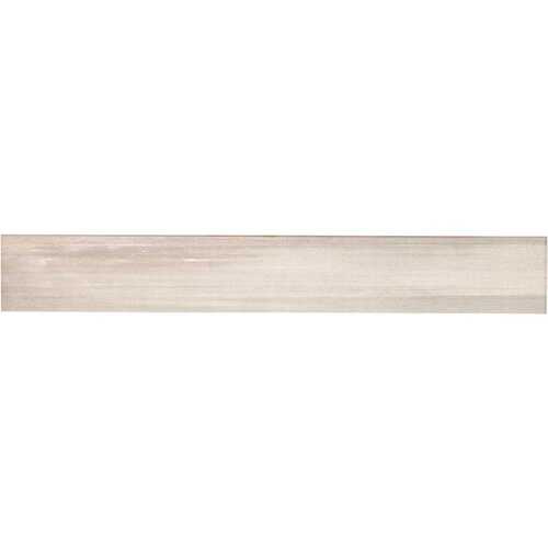 Water Color Grigio Bullnose 3.5 in. x 24 in. Matte Porcelain Wall Tile (24 lin. ft./Case) - pack of 12