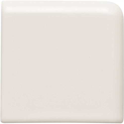 Restore Bright White 2 in. x 2 in. Ceramic Bullnose Corner Wall Trim Tile (0.02 sq. ft. / Piece)
