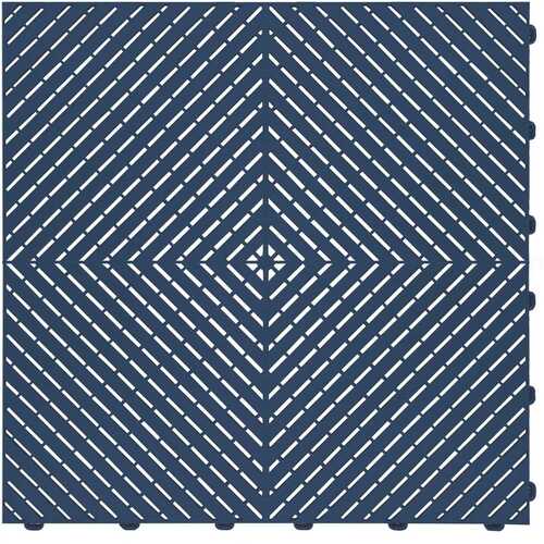 15.75 in. x 15.75 in. Blue Ribtrax Smooth ECO Flooring (6-Tile/pack) (10 sq. ft.)