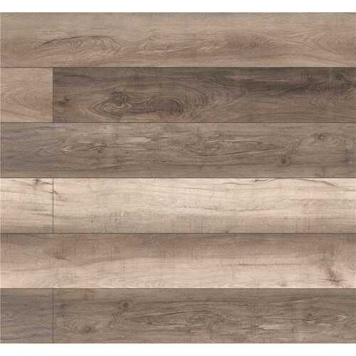 Woodland Alcova 12 MIL x 7.1 in. W x 48 in. L Click Lock Waterproof Luxury Vinyl Plank Flooring (1307.4 sq. ft./pallet)