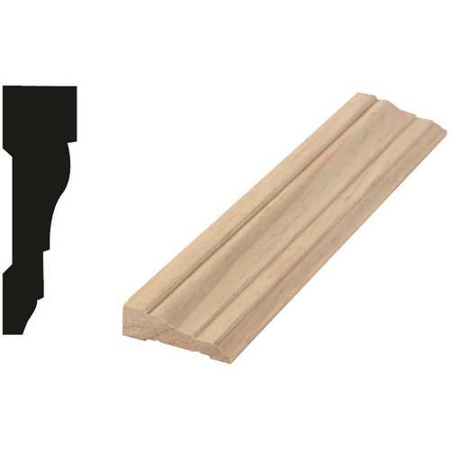 Woodgrain Millwork 10000783 WM 366 11/16 in. x 2-1/4 in. Pine Casing Beige