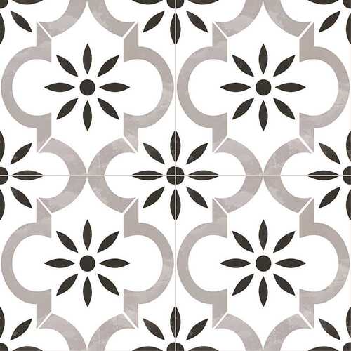 Azila Encaustic 8 in. x 8 in. Matte Porcelain Floor and Wall Tile (5.16 sq. ft./Case) - pack of 10