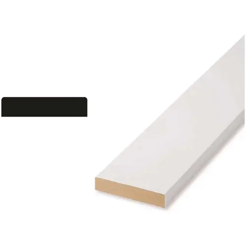 Woodgrain Millwork 10026965 3502 11/16 in. x 3 1/2 in. x 96 in. Craftsman Primed MDF Casing ( a 8 Total Linear Feet) White