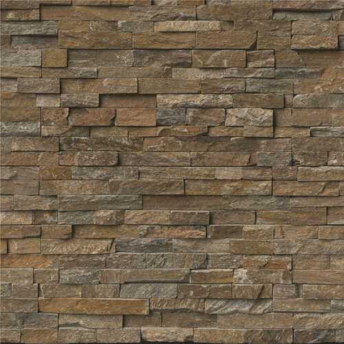 Canyon Creek Ledger Panel 6 in. x 24 in. Natural Quartzite Wall Tile (40 sq. ft. / pallet)