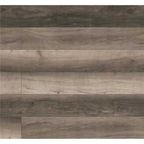 Herritage Brant Lake 20 MIL x 7.1 in. W x 48 in. L Click Lock Waterproof Luxury Vinyl Plank Flooring (19 sqft/case)