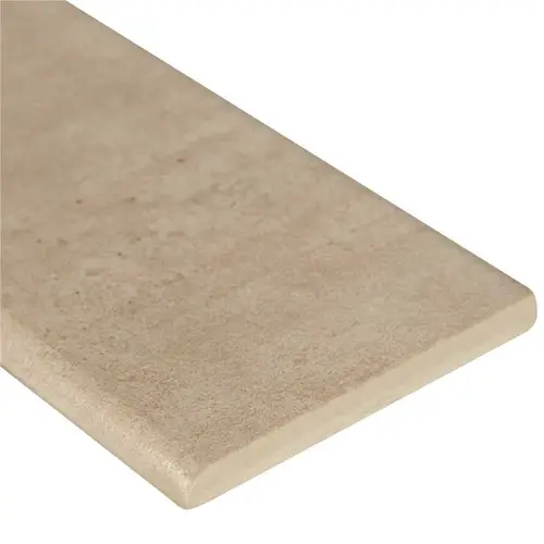 Metropolis Avorio Bullnose 3 in. x 12 in. Matte Porcelain Wall Tile (10 lin. ft. / case) - pack of 10