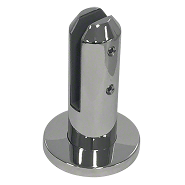 Polished Stainless Steel 2205 Round Surface Mount Friction Fit Spigot