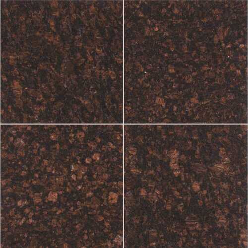 MS International, Inc TVICBRN1212 Victorian Brown 12 in. x 12 in. Polished Granite Stone Look Floor and Wall Tile (10 sq. ft./Case) - pack of 10