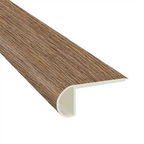 A&A Surfaces LVR6520-0018-FS Forrest Brown 3/4 in. T x 2.75 in. W x 94 in. L Luxury Vinyl Flush Stairnose Molding