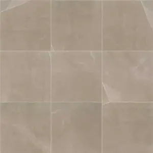 Madison Celeste 24 in. x 24 in. Polished Porcelain Stone Look Floor and Wall Tile (16 sq. ft./Case)