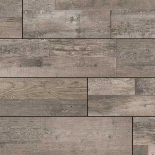 A&A Surfaces HD-LVR5012-0120 Aubrey Ashen Estate 12 MIL x 9 in. W x 60 in. L Click Lock Waterproof Luxury Vinyl Plank Flooring (22.4 sqft/case)