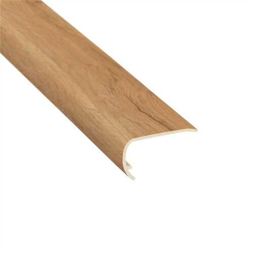 Shaw HDSN100251 Wisteria Park Nougat 5/32 in. T x 2-1/8 in. W x 94 in. L Vinyl Stair Nose Molding