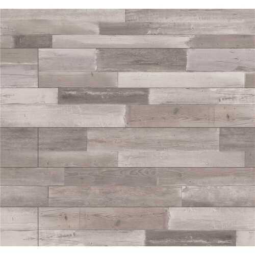 A&A Surfaces LVR5012-0136 Aubrey Hoffman Gray 12 MIL x 9 in. W x 60 in. L Click Lock Waterproof Luxury Vinyl Plank Flooring (1166.9 sqft/pallet)