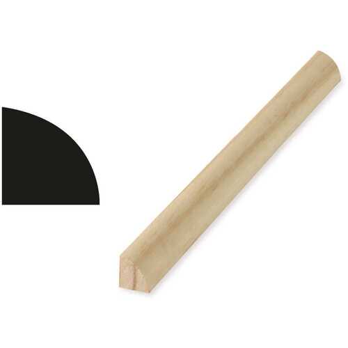 WM 106 11/16 in. x 11/16 in. x 96 in. Solid Pine Quarter Round Moulding Unfinished