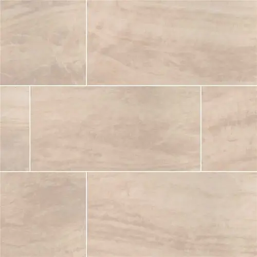 Praia Cream 24 in. x 48 in. Polished Porcelain Floor and Wall Tile (7- sq. ft./Pallet)