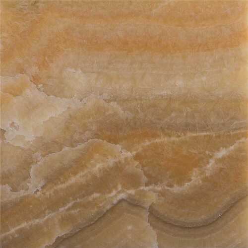 Horizon Honey 12 in. x 12 in. Polished Onyx Stone Look Floor and Wall Tile (5 sq. ft./Case) - pack of 5