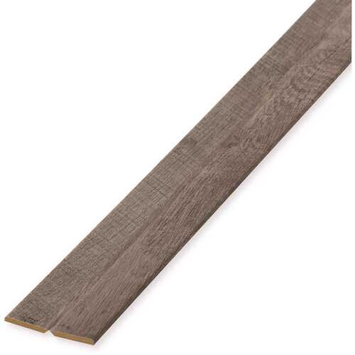 Rustic Accents 10026203 3-in-1 3/16 in. x 4-3/4 in. x 96 in. Weathered Grey MDF Shiplap Panel